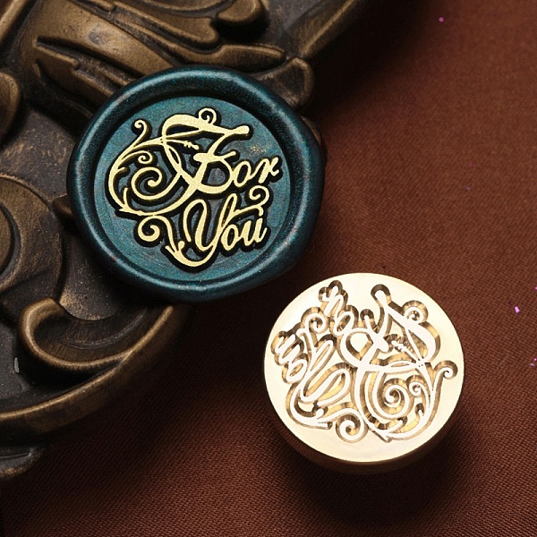 PandaHall For You Wax Seal Brass Stamp Heads, for Wax Seal Stamp, Golden, Word, 25x15mm, Inner Diameter: 7mm Brass Word
PandaHall For You Wax Seal Brass Stamp Heads, for Wax Seal Stamp, Golden, Word, 25x15mm, Inner Diameter: 7mm Brass Word