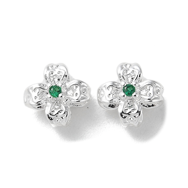 PandaHall Brass Micro Pave Lime Green Cubic Zirconia Beads, Flower, 925 Sterling Silver Plated, 8x8x3.5mm, Hole: 1mm Brass+Cubic Zirconia...
PandaHall Brass Micro Pave Lime Green Cubic Zirconia Beads, Flower, 925 Sterling Silver Plated, 8x8x3.5mm, Hole: 1mm Brass+Cubic Zirconia...