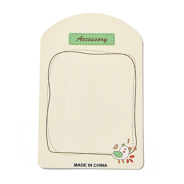 PandaHall Cardboard Hair Clip Display Cards, Rectangle, Light Yellow, 11.5x7.4x0.04cm, Hole: 8mm Paper Rectangle
PandaHall Cardboard Hair Clip Display Cards, Rectangle, Light Yellow, 11.5x7.4x0.04cm, Hole: 8mm Paper Rectangle
