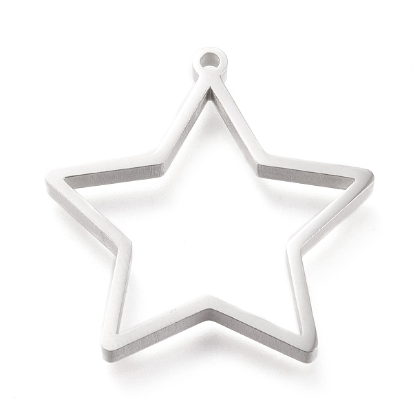 PandaHall 304 Stainless Steel Open Back Bezel Pendants, Double Sided Polishing, For DIY UV Resin, Epoxy Resin, Pressed Flower Jewelry, Star...
PandaHall 304 Stainless Steel Open Back Bezel Pendants, Double Sided Polishing, For DIY UV Resin, Epoxy Resin, Pressed Flower Jewelry, Star...