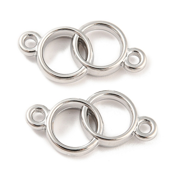 PandaHall Rack Plating Alloy Connector Charms, Cadmium Free & Nickel Free & Lead Free, Double Rings, Platinum, 12x26x4mm, Hole: 2mm Alloy...
PandaHall Rack Plating Alloy Connector Charms, Cadmium Free & Nickel Free & Lead Free, Double Rings, Platinum, 12x26x4mm, Hole: 2mm Alloy...