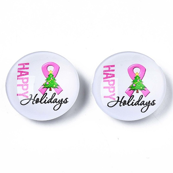 PandaHall Glass Paper Snap Buttons, with Plastic & Iron Snap Caps, Garment Buttons, Flat Round, Christmas Tree Pattern, 35x13~14mm Plastic...
PandaHall Glass Paper Snap Buttons, with Plastic & Iron Snap Caps, Garment Buttons, Flat Round, Christmas Tree Pattern, 35x13~14mm Plastic...