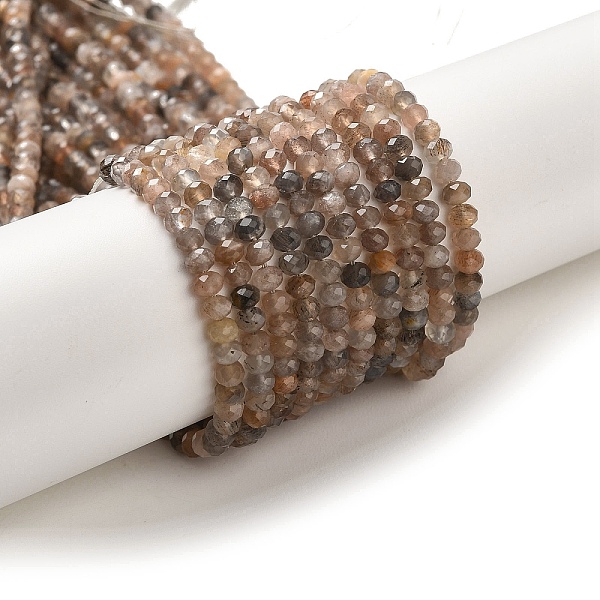 PandaHall Natural Multi-Moonstone Beads Strands, Faceted, Rondelle, 4x3mm, Hole: 0.7mm, about 132pcs/strand, 15.24''(38.7cm) Multi-Moonstone...
PandaHall Natural Multi-Moonstone Beads Strands, Faceted, Rondelle, 4x3mm, Hole: 0.7mm, about 132pcs/strand, 15.24''(38.7cm) Multi-Moonstone...