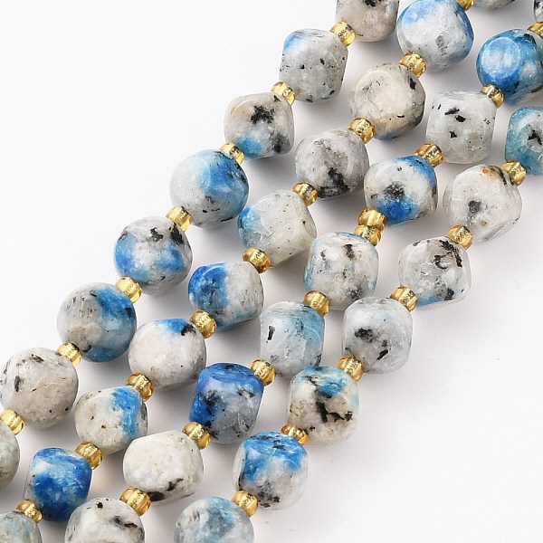 PandaHall Natural K2 Stone Beads Strands, with Seed Beads, Six Sided Celestial Dice, Faceted, 8~8.5x8~8.5mm, Hole: 1mm, about 40pcs/strand...
PandaHall Natural K2 Stone Beads Strands, with Seed Beads, Six Sided Celestial Dice, Faceted, 8~8.5x8~8.5mm, Hole: 1mm, about 40pcs/strand...