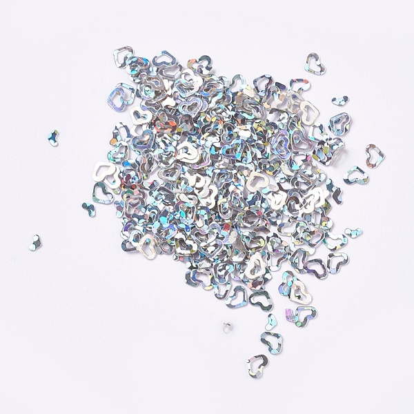 PandaHall Ornament Accessories Plastic Paillette/Sequins Beads, Heart, Silver, 3x4x0.1mm, about 225000pcs/pound Plastic Heart Silver
PandaHall Ornament Accessories Plastic Paillette/Sequins Beads, Heart, Silver, 3x4x0.1mm, about 225000pcs/pound Plastic Heart Silver