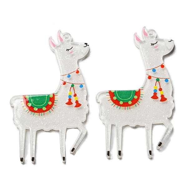 PandaHall Acrylic Pendants, Alpaca, White, 49x28x2mm, Hole: 1.4mm Acrylic Alpaca White
PandaHall Acrylic Pendants, Alpaca, White, 49x28x2mm, Hole: 1.4mm Acrylic Alpaca White