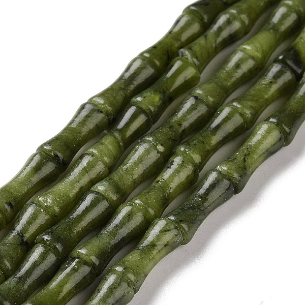 PandaHall Natural Xinyi Jade/Chinese Southern Jade Beads Strands, Bamboo Stick, 12x5mm, Hole: 1.2mm, about 32pcs/strand, 15.08''(38.3cm)...
PandaHall Natural Xinyi Jade/Chinese Southern Jade Beads Strands, Bamboo Stick, 12x5mm, Hole: 1.2mm, about 32pcs/strand, 15.08''(38.3cm)...