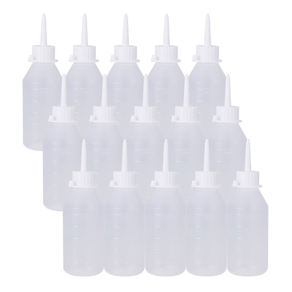 PandaHall BENECREAT Plastic Glue Bottles, Clear, 10.7x4.5cm, Capacity: 100ml(3.38 fl. oz), 15pcs/set Plastic Clear
PandaHall BENECREAT Plastic Glue Bottles, Clear, 10.7x4.5cm, Capacity: 100ml(3.38 fl. oz), 15pcs/set Plastic Clear
