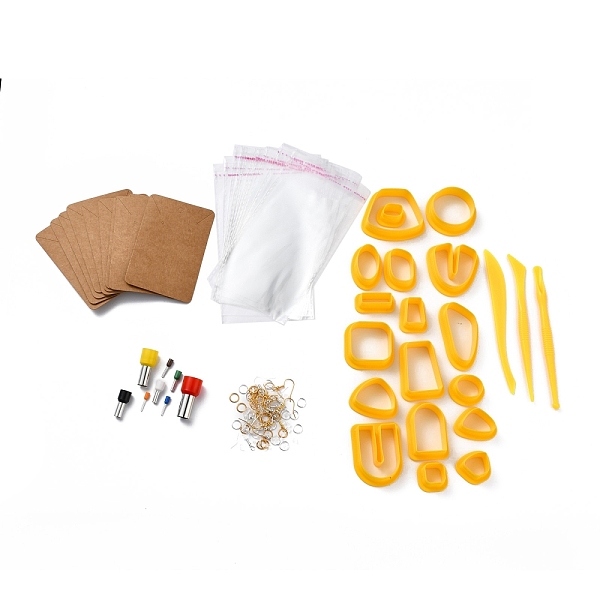 PandaHall 29Pcs 29 Style Circle & Fan & Triangle & Oval Stainless Steel & Polymer Clay Pendant Cutters, Plastic Clay Sculpting Tools, with..., Gold
PandaHall 29Pcs 29 Style Circle & Fan & Triangle & Oval Stainless Steel & Polymer Clay Pendant Cutters, Plastic Clay Sculpting Tools, with..., Gold