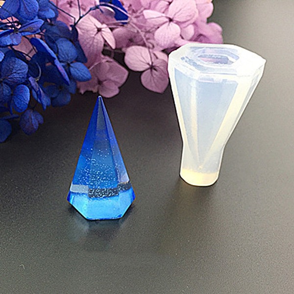 PandaHall Silicone Molds, Resin Casting Molds, For UV Resin, Epoxy Resin Jewelry Making, Faceted, Cone, White, 23.5x39mm Silicone Cone White
PandaHall Silicone Molds, Resin Casting Molds, For UV Resin, Epoxy Resin Jewelry Making, Faceted, Cone, White, 23.5x39mm Silicone Cone White