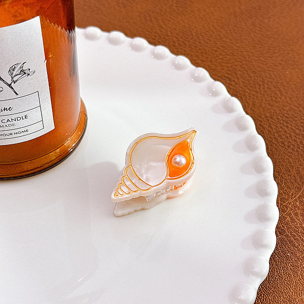 PandaHall Marine Animal Shaps Mini Claw Hair Clips, Cellulose Acetate Ponytail Hair Clip for Girls Women, Conch, 43x24x20mm Cellulose...
PandaHall Marine Animal Shaps Mini Claw Hair Clips, Cellulose Acetate Ponytail Hair Clip for Girls Women, Conch, 43x24x20mm Cellulose...