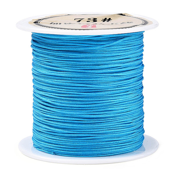 PandaHall 40M Nylon Chinese Knot Cord, Nylon Jewelry Cord for Jewelry Making, Deep Sky Blue, 0.6mm, about 43.74 Yards(40m)/Roll Nylon
PandaHall 40M Nylon Chinese Knot Cord, Nylon Jewelry Cord for Jewelry Making, Deep Sky Blue, 0.6mm, about 43.74 Yards(40m)/Roll Nylon