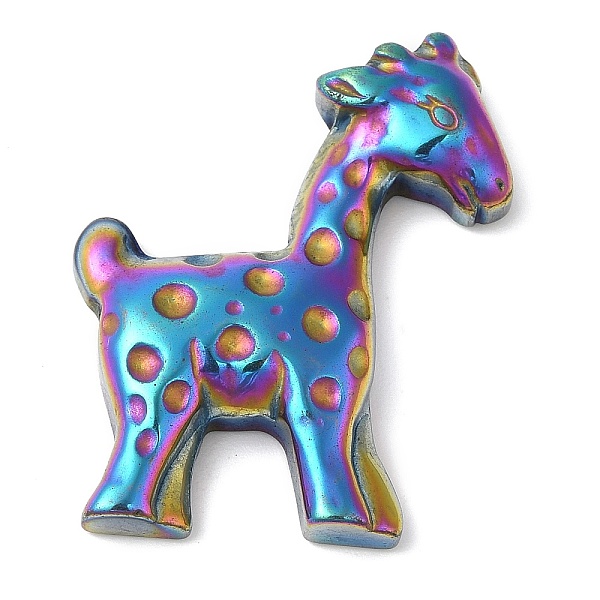PandaHall Electroplated Synthetic Non-magnetic Hematite Pendants, Deer Charms, Rainbow Plated, 35x29x6mm, Hole: 1.5mm Non-magnetic Hematite...
PandaHall Electroplated Synthetic Non-magnetic Hematite Pendants, Deer Charms, Rainbow Plated, 35x29x6mm, Hole: 1.5mm Non-magnetic Hematite...