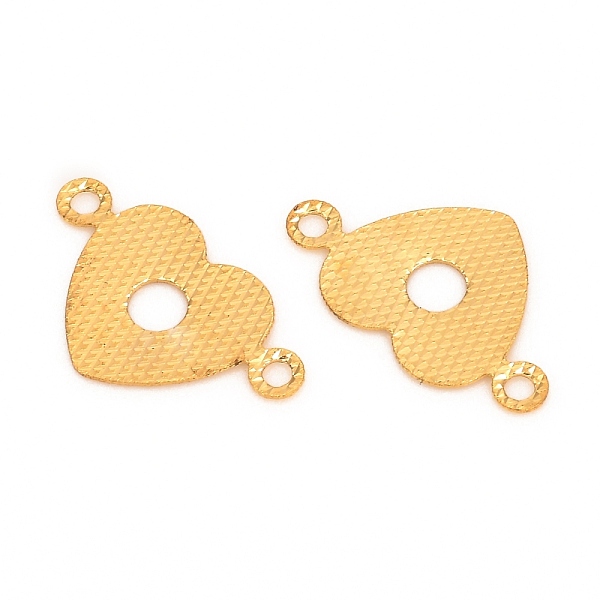 PandaHall Brass Links Connectors, Textured, Heart, Nickel Free, Raw(Unplated), 16.8x10x0.4mm, Hole: 1.4mm Brass Heart
PandaHall Brass Links Connectors, Textured, Heart, Nickel Free, Raw(Unplated), 16.8x10x0.4mm, Hole: 1.4mm Brass Heart