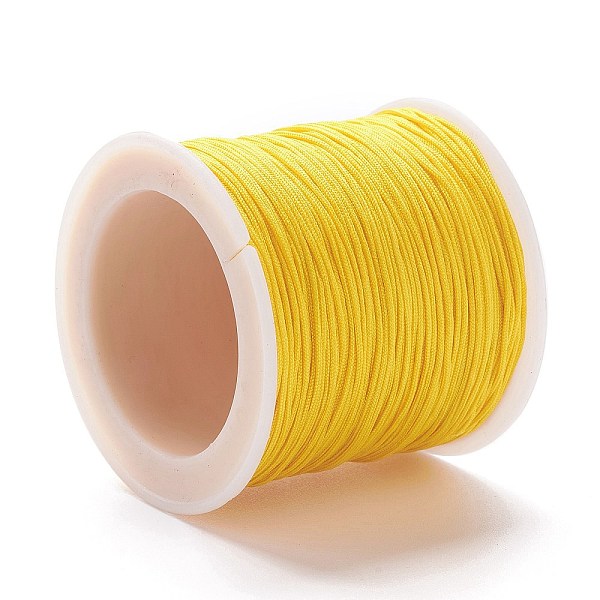 PandaHall Braided Nylon Thread, DIY Material for Jewelry Making, Yellow, 0.8mm, 100yards/roll Nylon Yellow
PandaHall Braided Nylon Thread, DIY Material for Jewelry Making, Yellow, 0.8mm, 100yards/roll Nylon Yellow