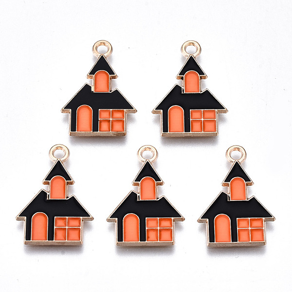 PandaHall Alloy Enamel Pendants, Halloween, Cadmium Free & Lead Free, House, Light Gold, Coral, 22x15.5x1.5mm, Hole: 2mm Alloy+Enamel..., Red
PandaHall Alloy Enamel Pendants, Halloween, Cadmium Free & Lead Free, House, Light Gold, Coral, 22x15.5x1.5mm, Hole: 2mm Alloy+Enamel..., Red