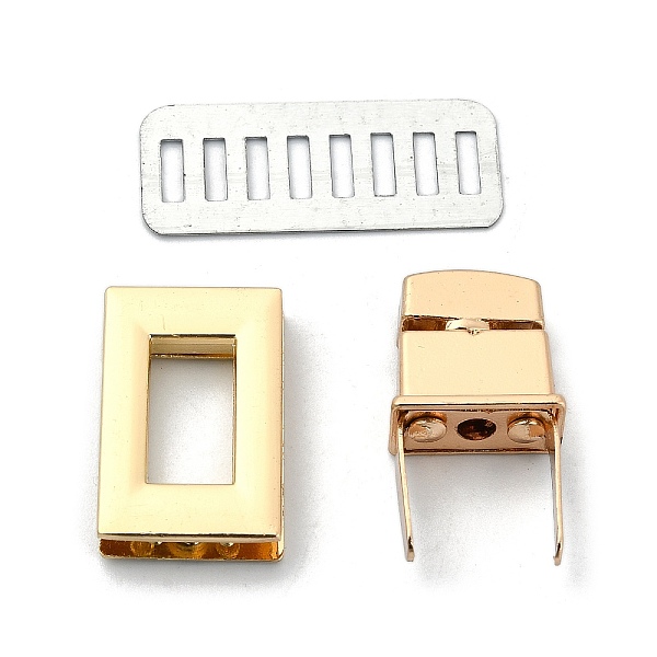 PandaHall (Defective Closeout Sale: Scratched) Alloy Bag Twist Lock Accessories, Handbags Turn Lock, Rectangle, Light Gold, 2.6x1.55x0.5cm...
PandaHall (Defective Closeout Sale: Scratched) Alloy Bag Twist Lock Accessories, Handbags Turn Lock, Rectangle, Light Gold, 2.6x1.55x0.5cm...