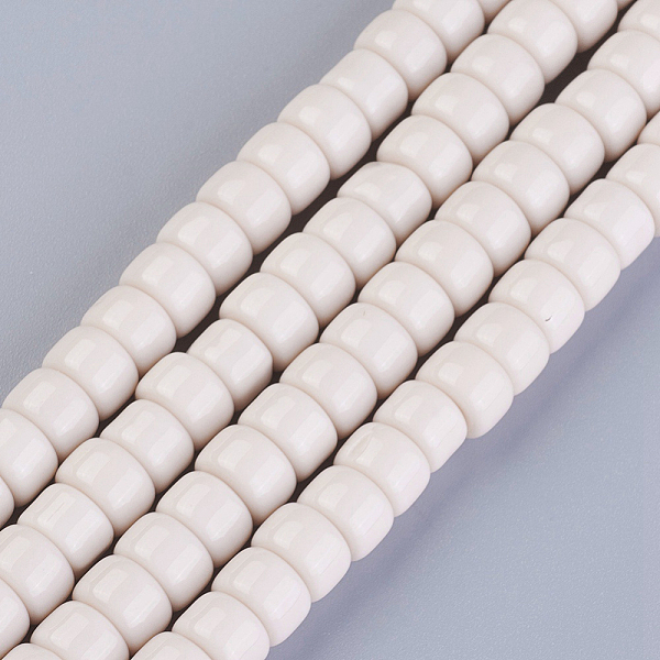 PandaHall Opaque Solid Color Glass Beads Strands, Column, Seashell Color, 8x5~6mm, Hole: 1.5mm, about 69pcs/strand, 15.1 inch~15.3 inch...
PandaHall Opaque Solid Color Glass Beads Strands, Column, Seashell Color, 8x5~6mm, Hole: 1.5mm, about 69pcs/strand, 15.1 inch~15.3 inch...