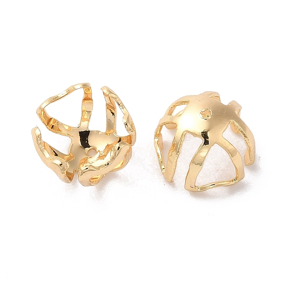 PandaHall Brass Bead Caps, 4-Petal Flower, Real 18K Gold Plated, 6x8.5x8.5mm, Hole: 0.7mm Brass
PandaHall Brass Bead Caps, 4-Petal Flower, Real 18K Gold Plated, 6x8.5x8.5mm, Hole: 0.7mm Brass