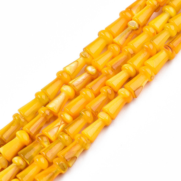 PandaHall Natural Freshwater Shell Beads Strands, Dyed, Mushroom, Orange, 7.5x4mm, Hole: 0.9mm, about 51pcs/strand, 15.35 inch(39cm)...
PandaHall Natural Freshwater Shell Beads Strands, Dyed, Mushroom, Orange, 7.5x4mm, Hole: 0.9mm, about 51pcs/strand, 15.35 inch(39cm)...