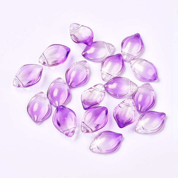 PandaHall Transparent Glass Pendants, with Glitter Powder, Petal, Purple, 19x12.5x5.5mm, Hole: 1mm Glass Flower Purple
PandaHall Transparent Glass Pendants, with Glitter Powder, Petal, Purple, 19x12.5x5.5mm, Hole: 1mm Glass Flower Purple