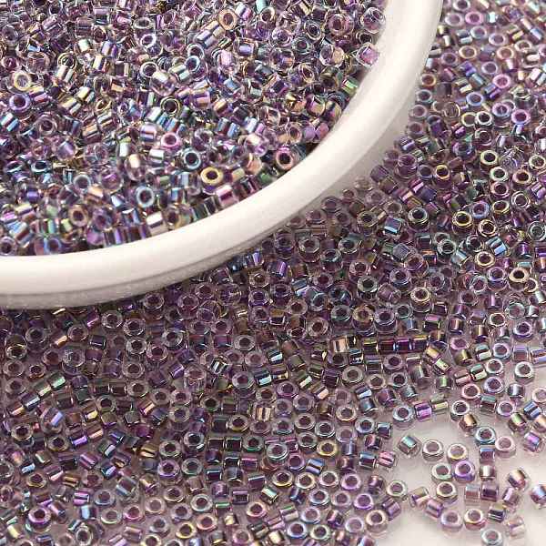 PandaHall Cylinder Seed Beads, Uniform Size, Transparent Colours Rainbow, Purple, 2x1.3~1.5mm, Hole: 0.8~1mm, about 80000pcs/bag, 450g/bag...
PandaHall Cylinder Seed Beads, Uniform Size, Transparent Colours Rainbow, Purple, 2x1.3~1.5mm, Hole: 0.8~1mm, about 80000pcs/bag, 450g/bag...
