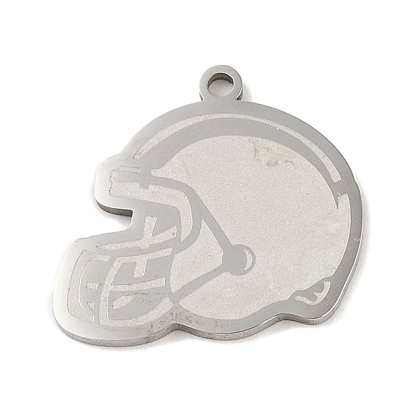 PandaHall 304 Stainless Steel Pendants, Helmet Charm, Stainless Steel Color, 23x24.5x1.5mm, Hole: 1mm 304 Stainless Steel Others
PandaHall 304 Stainless Steel Pendants, Helmet Charm, Stainless Steel Color, 23x24.5x1.5mm, Hole: 1mm 304 Stainless Steel Others