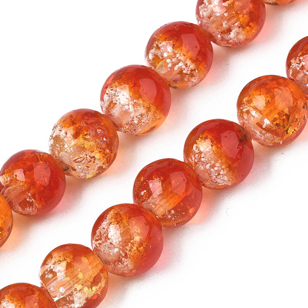 PandaHall Handmade Luminous Transparent Lampwork Beads Strands, Round, Orange Red, 9~10x10~11mm, Hole: 1.2mm, about 50pcs/strand, 19.29...
PandaHall Handmade Luminous Transparent Lampwork Beads Strands, Round, Orange Red, 9~10x10~11mm, Hole: 1.2mm, about 50pcs/strand, 19.29...