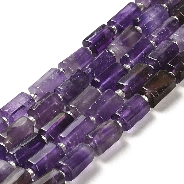 PandaHall Natural Amethyst Beads Strands, with Seed Beads, Faceted, Column, 8.5~11x5.5~6.5mm, Hole: 1mm, about 14~15pcs/strand, 7.48''(19cm)...
PandaHall Natural Amethyst Beads Strands, with Seed Beads, Faceted, Column, 8.5~11x5.5~6.5mm, Hole: 1mm, about 14~15pcs/strand, 7.48''(19cm)...