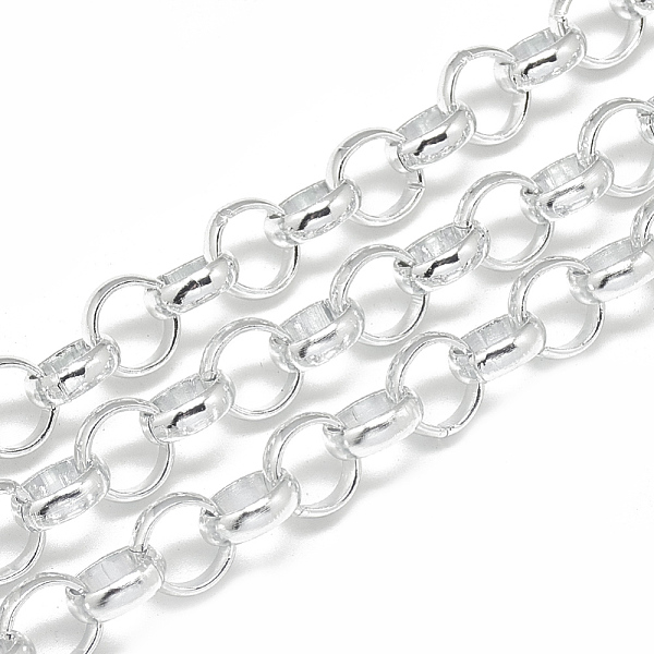 PandaHall Unwelded Aluminum Rolo Chains, Belcher Chain, Gainsboro, 10x3.2mm Aluminum Gray
PandaHall Unwelded Aluminum Rolo Chains, Belcher Chain, Gainsboro, 10x3.2mm Aluminum Gray