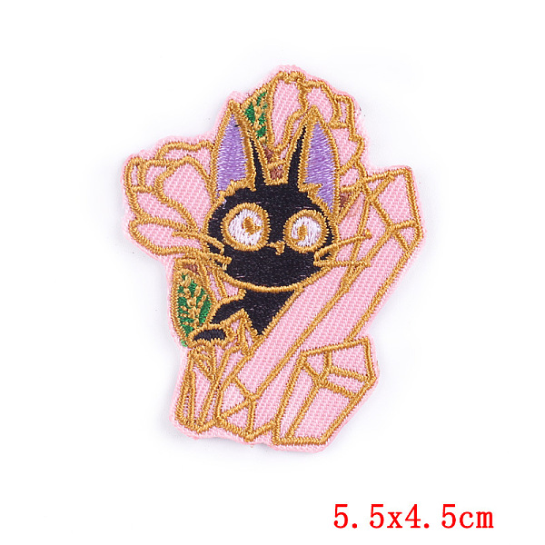 PandaHall Cat Theme Computerized Embroidery Cloth Iron on/Sew on Patches, Costume Accessories, Pearl Pink, 55x45mm Cloth Cat Shape
PandaHall Cat Theme Computerized Embroidery Cloth Iron on/Sew on Patches, Costume Accessories, Pearl Pink, 55x45mm Cloth Cat Shape