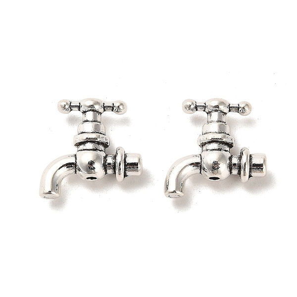 PandaHall Tibetan Style Alloy Beads, Cadmium Free & Lead Free, Faucet, Antique Silver, 14.5x14.5x5mm, Hole: 1.4mm, about 662pcs/1000g Alloy...
PandaHall Tibetan Style Alloy Beads, Cadmium Free & Lead Free, Faucet, Antique Silver, 14.5x14.5x5mm, Hole: 1.4mm, about 662pcs/1000g Alloy...