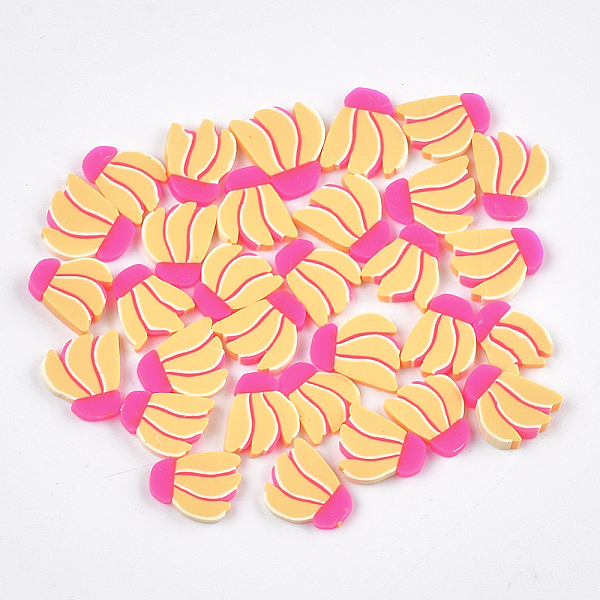 PandaHall Handmade Polymer Clay Nail Art Decoration, Fashion Nail Care Cabochons, Banana, Yellow, 9~12x8~10x1~2mm Polymer Clay Fruit Yellow
PandaHall Handmade Polymer Clay Nail Art Decoration, Fashion Nail Care Cabochons, Banana, Yellow, 9~12x8~10x1~2mm Polymer Clay Fruit Yellow
