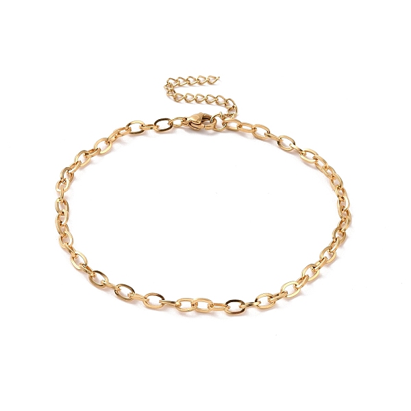PandaHall Vacuum Plating 304 Stainless Steel Cable Chain Bracelet for Men Women, Golden, 9-1/4~9-3/8 inch(23.5~23.7cm) 304 Stainless Steel
PandaHall Vacuum Plating 304 Stainless Steel Cable Chain Bracelet for Men Women, Golden, 9-1/4~9-3/8 inch(23.5~23.7cm) 304 Stainless Steel
