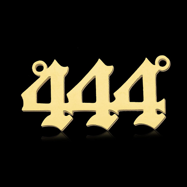 PandaHall 201 Stainless Steel Pendants, Number, Real 18K Gold Plated, Num.4, 12~14x18~26x1mm, Hole: 1.4mm 201 Stainless Steel Number
PandaHall 201 Stainless Steel Pendants, Number, Real 18K Gold Plated, Num.4, 12~14x18~26x1mm, Hole: 1.4mm 201 Stainless Steel Number