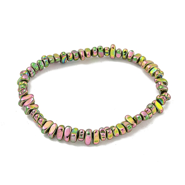PandaHall Oval Rainbow Plated Synthetic Non-magnetic Hematite Beaded Stretch Bracelets for Women Men, Inner Diameter: 2-1/2 inch(6.2cm)...
PandaHall Oval Rainbow Plated Synthetic Non-magnetic Hematite Beaded Stretch Bracelets for Women Men, Inner Diameter: 2-1/2 inch(6.2cm)...