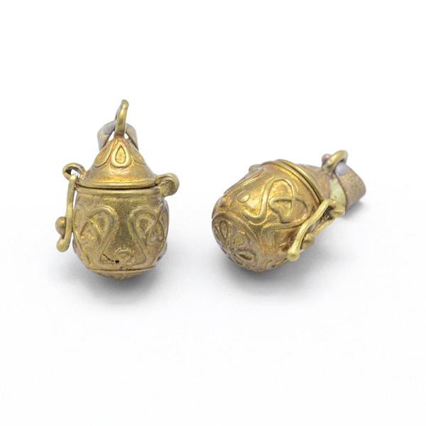 PandaHall Brass Prayer Box Pendants, Lead Free & Cadmium Free & Nickel Free, Raw(Unplated), 21x14.5x11mm, Hole: 4x6mm, Inner: 8mm Brass...
PandaHall Brass Prayer Box Pendants, Lead Free & Cadmium Free & Nickel Free, Raw(Unplated), 21x14.5x11mm, Hole: 4x6mm, Inner: 8mm Brass...