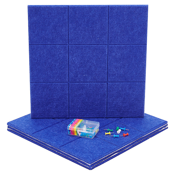 PandaHall ARRICRAFT Sound-absorbing Felt Board, Photo Wall Stickers, with Adhesive Back, Iron Map Pins, for Wall Decoration, Square, Mixed..., Multicolor
PandaHall ARRICRAFT Sound-absorbing Felt Board, Photo Wall Stickers, with Adhesive Back, Iron Map Pins, for Wall Decoration, Square, Mixed..., Multicolor