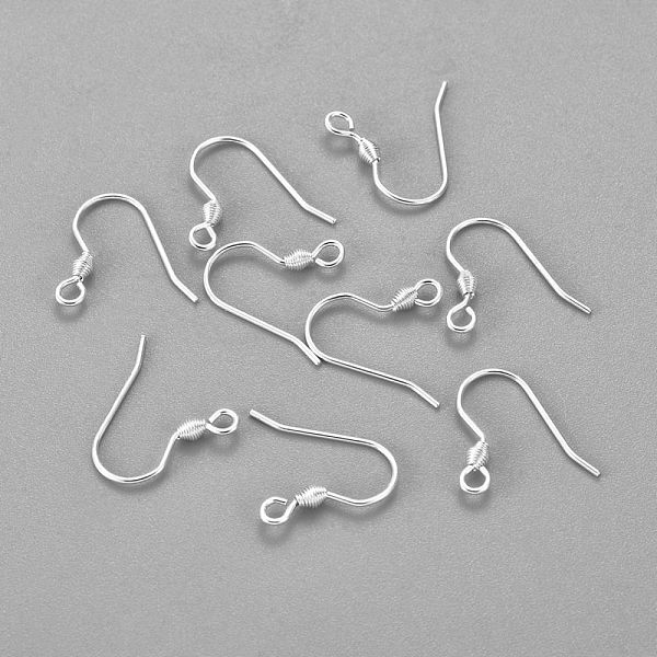 PandaHall 304 Stainless Steel Earring Hooks, Ear Wire, with Horizontal Loop, Silver, 17x18x2.4mm, Hole: 1.8mm, 21 Gauge, Pin: 0.7mm 304...
PandaHall 304 Stainless Steel Earring Hooks, Ear Wire, with Horizontal Loop, Silver, 17x18x2.4mm, Hole: 1.8mm, 21 Gauge, Pin: 0.7mm 304...