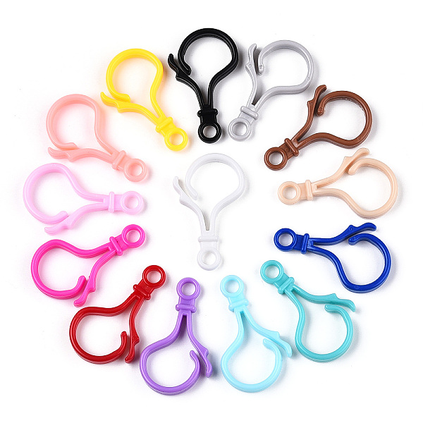 PandaHall Opaque Solid Color Bulb Shaped Plastic Push Gate Snap Keychain Clasp Findings, Mixed Color, 48.5x25.5x6mm, Hole: 5.5mm Plastic..., Multicolor
PandaHall Opaque Solid Color Bulb Shaped Plastic Push Gate Snap Keychain Clasp Findings, Mixed Color, 48.5x25.5x6mm, Hole: 5.5mm Plastic..., Multicolor