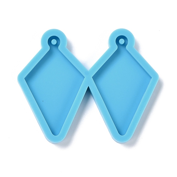 PandaHall DIY Pendant Silicone Molds, for Earring Making, Resin Casting Molds, For UV Resin, Epoxy Resin Jewelry Making, Rhombus, Deep Sky...
PandaHall DIY Pendant Silicone Molds, for Earring Making, Resin Casting Molds, For UV Resin, Epoxy Resin Jewelry Making, Rhombus, Deep Sky...