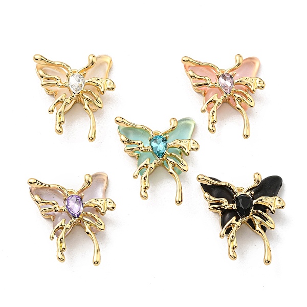 PandaHall Rack Plating Alloy Resin Pendants, Glass Butterfly Charms, Long-Lasting Plated, Lead Free & Cadmium Free, Golden, Mixed Color..., Multicolor
PandaHall Rack Plating Alloy Resin Pendants, Glass Butterfly Charms, Long-Lasting Plated, Lead Free & Cadmium Free, Golden, Mixed Color..., Multicolor