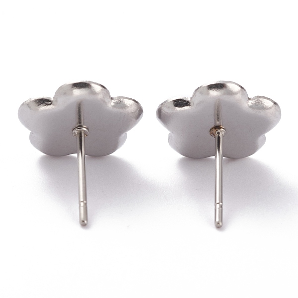 PandaHall 304 Stainless Steel Stud Earring Settings, Flower, Stainless Steel Color, 12x12x2mm, Tray: 10x10mm, Pin: 0.8mm 304 Stainless Steel...
PandaHall 304 Stainless Steel Stud Earring Settings, Flower, Stainless Steel Color, 12x12x2mm, Tray: 10x10mm, Pin: 0.8mm 304 Stainless Steel...