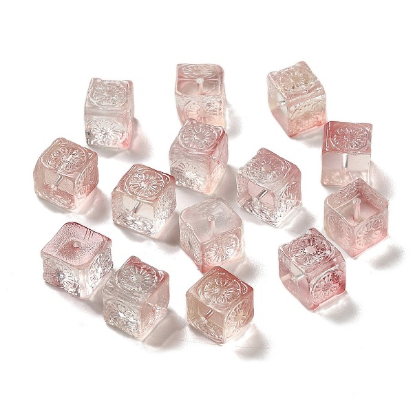 PandaHall Transparent Glass Beads, Gradient Color, Square, Dark Salmon, 10x11x11mm, Hole: 1.5mm Glass Square
PandaHall Transparent Glass Beads, Gradient Color, Square, Dark Salmon, 10x11x11mm, Hole: 1.5mm Glass Square