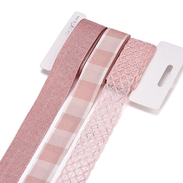 PandaHall 9 Yards 3 Styles Polyester Ribbon, for DIY Handmade Craft, Hair Bowknots and Gift Decoration, Light Pink Palette, Pink, 1~1-1/8...
PandaHall 9 Yards 3 Styles Polyester Ribbon, for DIY Handmade Craft, Hair Bowknots and Gift Decoration, Light Pink Palette, Pink, 1~1-1/8...