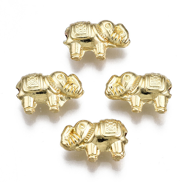 PandaHall Rack Plating Alloy Beads, Cadmium Free & Lead Free, Elephant, Light Gold, 8.5x12.5x4.5mm, Hole: 1mm Alloy Elephant
PandaHall Rack Plating Alloy Beads, Cadmium Free & Lead Free, Elephant, Light Gold, 8.5x12.5x4.5mm, Hole: 1mm Alloy Elephant