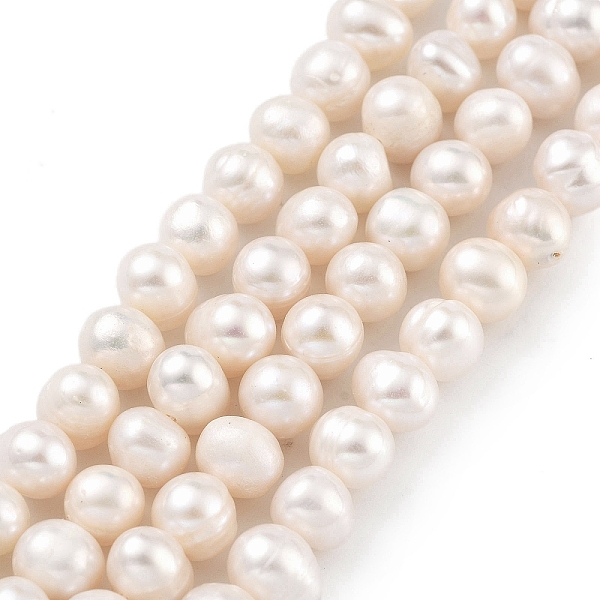 PandaHall Natural Cultured Freshwater Pearl Beads Strands, Potato, PapayaWhip, 6~7mm, Hole: 0.6mm, about 29pcs/strand, 6.69 inch(17cm) Pearl..., Orange
PandaHall Natural Cultured Freshwater Pearl Beads Strands, Potato, PapayaWhip, 6~7mm, Hole: 0.6mm, about 29pcs/strand, 6.69 inch(17cm) Pearl..., Orange