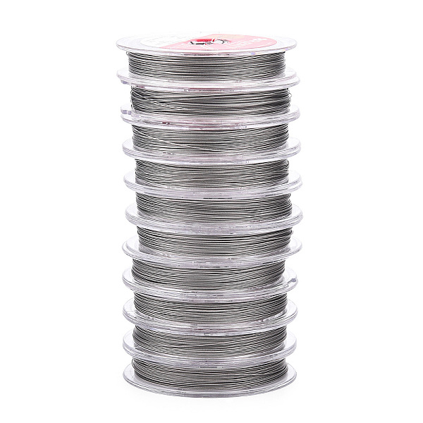 PandaHall Tiger Tail Wire, Stainless Steel Wire, Round, Stainless Steel Color, 0.4mm, about 32.81 Feet(10m)/Set Stainless Steel Round
PandaHall Tiger Tail Wire, Stainless Steel Wire, Round, Stainless Steel Color, 0.4mm, about 32.81 Feet(10m)/Set Stainless Steel Round