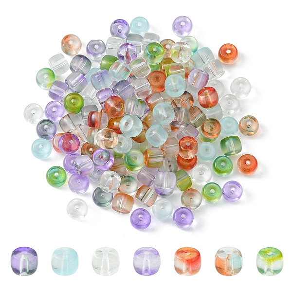 PandaHall 140Pcs 7 Colors Transparent Glass Beads, Barrel, Mixed Color, 7.5x6mm, Hole: 1.5mm, 20pcs/color Glass Barrel Multicolor
PandaHall 140Pcs 7 Colors Transparent Glass Beads, Barrel, Mixed Color, 7.5x6mm, Hole: 1.5mm, 20pcs/color Glass Barrel Multicolor