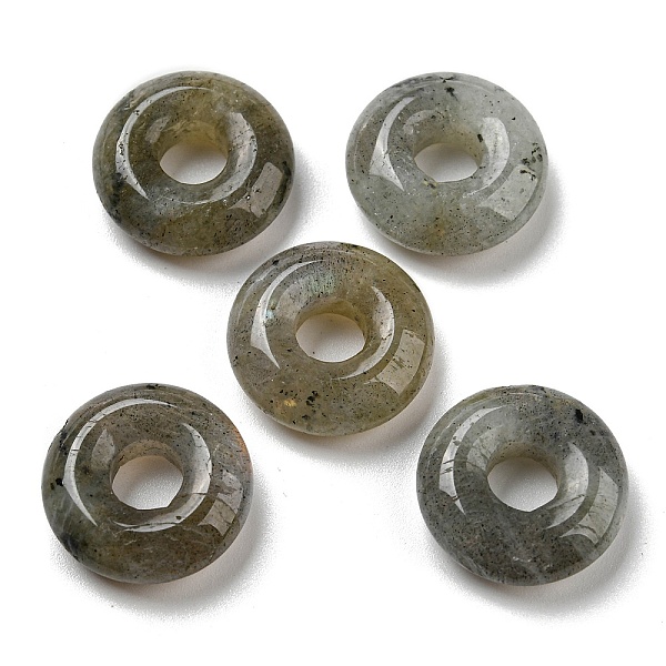 PandaHall Natural Labradorite Pendants, Donut/Pi Disc Charms, 15~16x4~5mm, Hole: 4~5mm Labradorite Donut
PandaHall Natural Labradorite Pendants, Donut/Pi Disc Charms, 15~16x4~5mm, Hole: 4~5mm Labradorite Donut